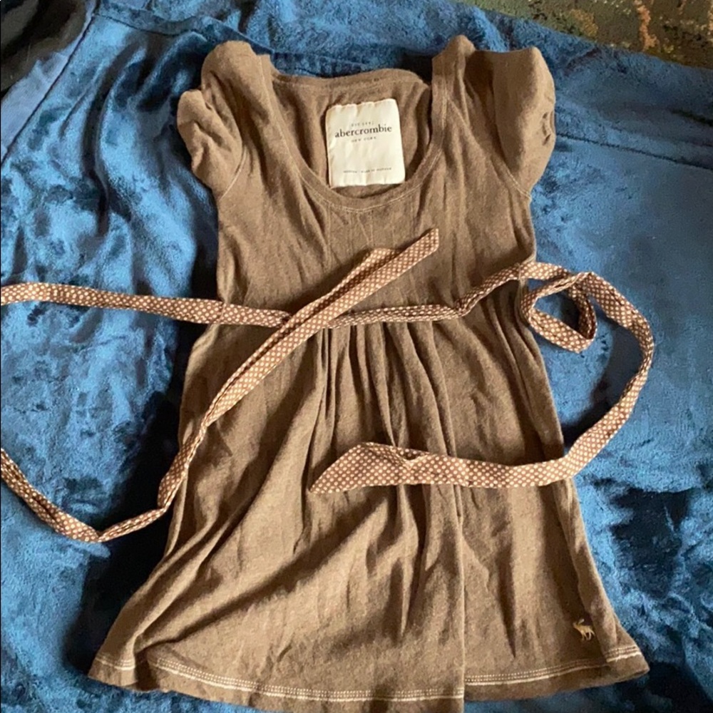 abercrombie tie around shirt